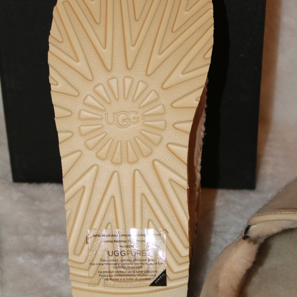 UGG NEUMEL LUXURY SHEARLING SUEDE SLIPPERS NEW! - Picture 5 of 8